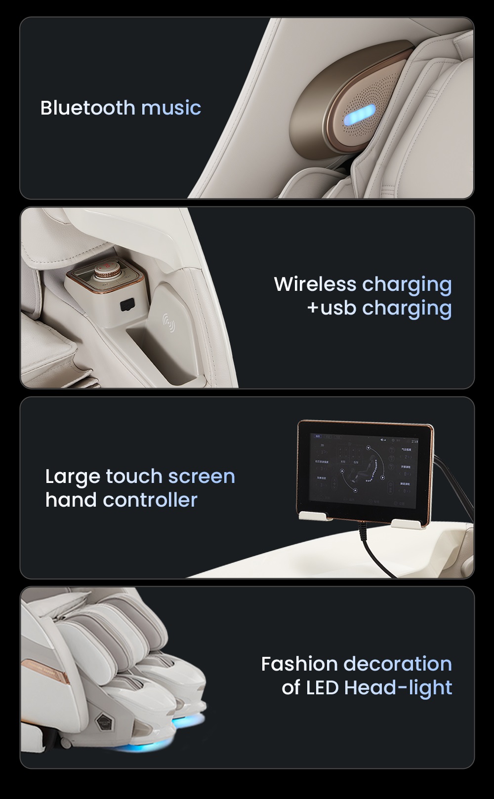 usb massage chair