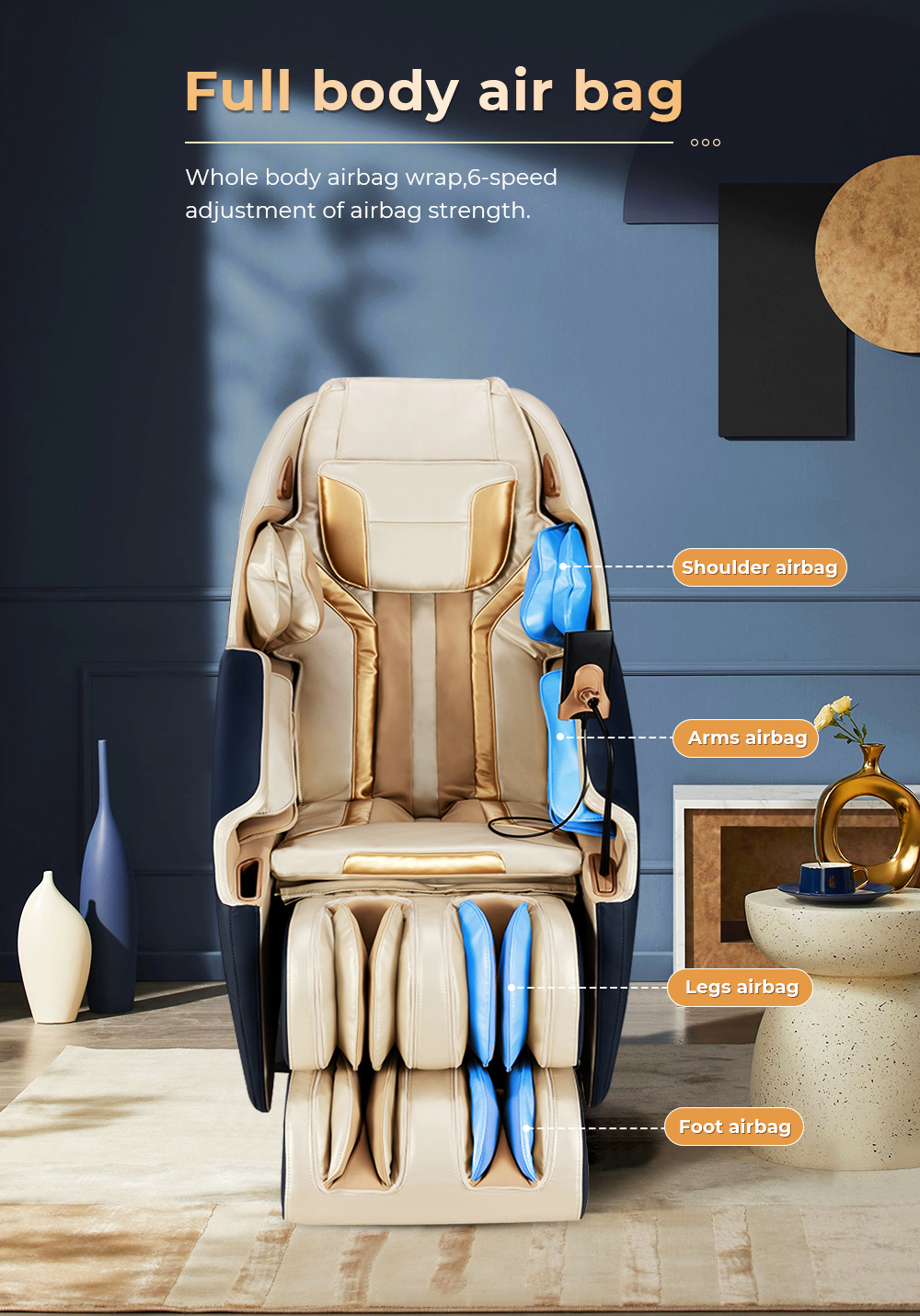 airbags massage chair 
