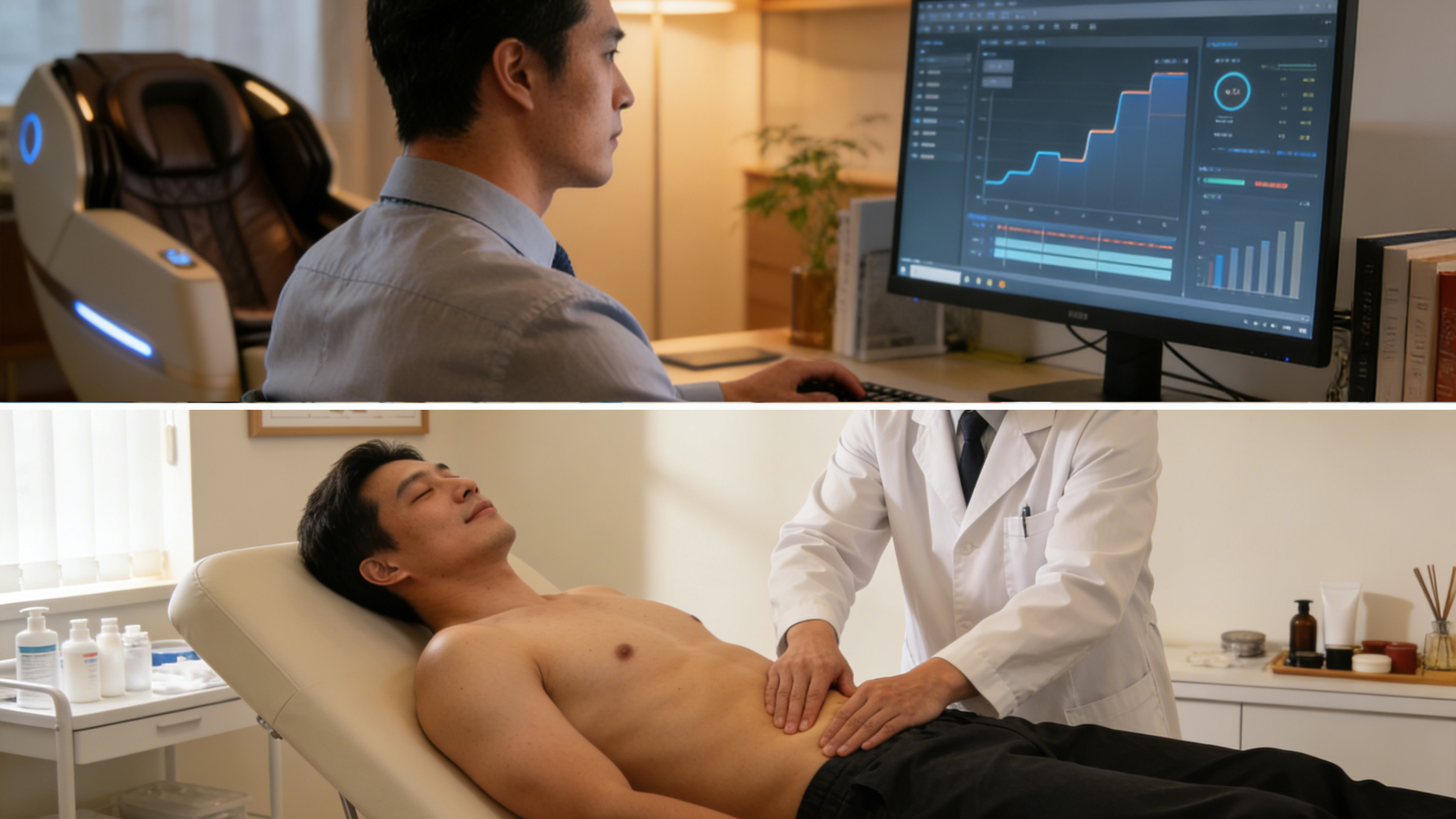 AMTA Research: Massage Chairs Vs. In-Person Sessions