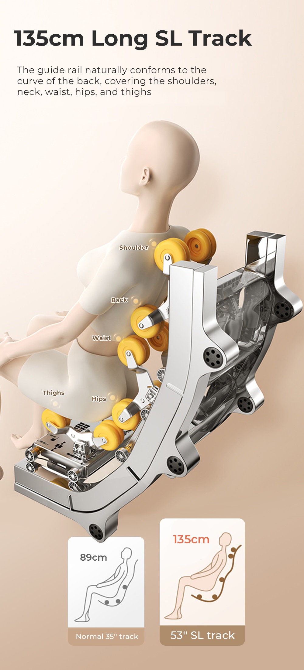 sl track massage chair