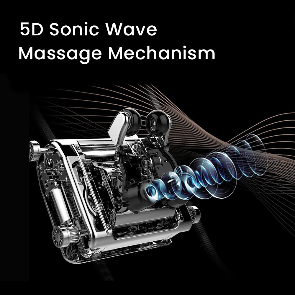 New Model Luxury 5D Sonic Wave Massage Chair with Separate Robotic Legs