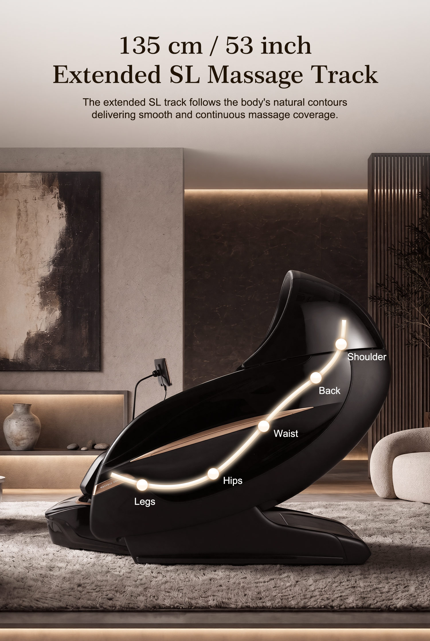 sl track massage chair