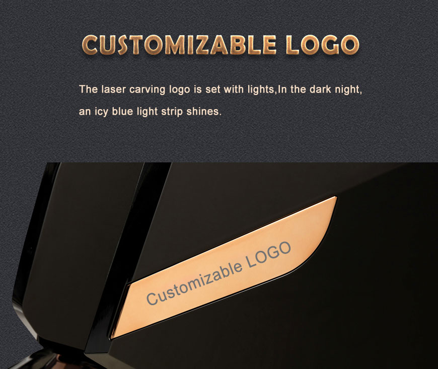 custom logo massage chair