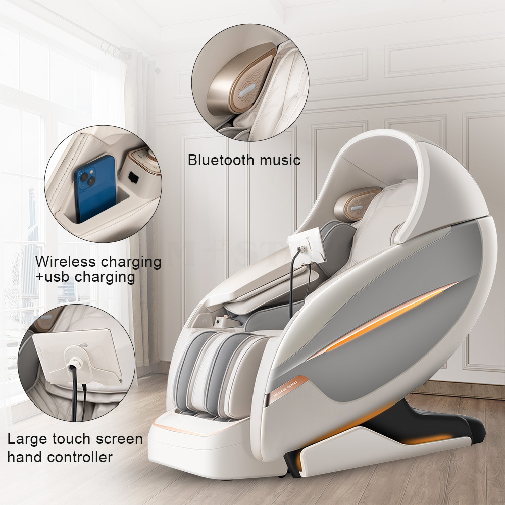 Top end sl track zero gravity recliner 4D massage chair for home 