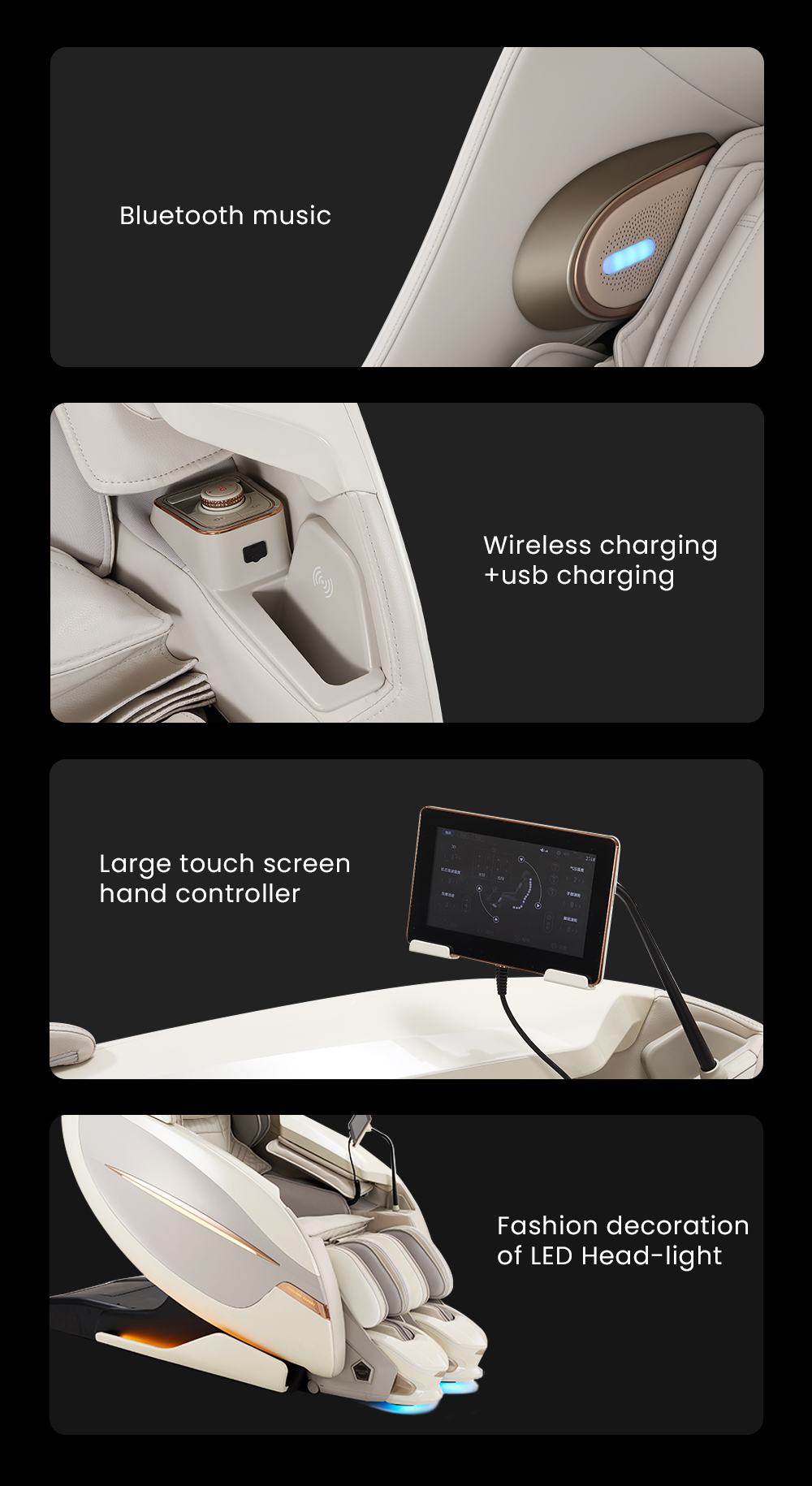 massage chair deatils 