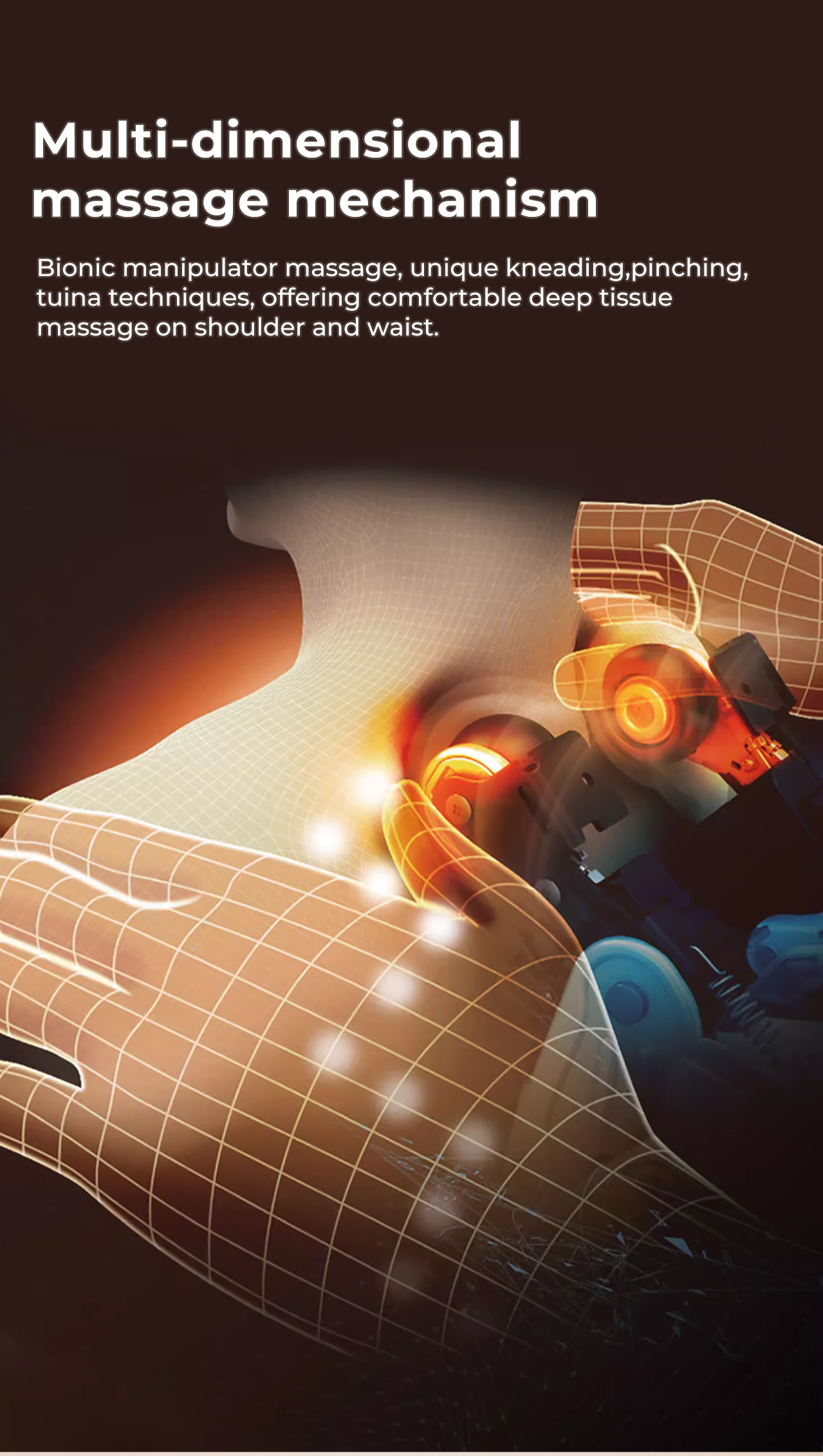 3D massage chair