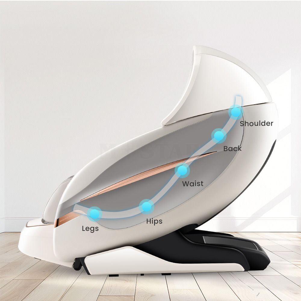 Top end sl track zero gravity recliner 4D massage chair for home 