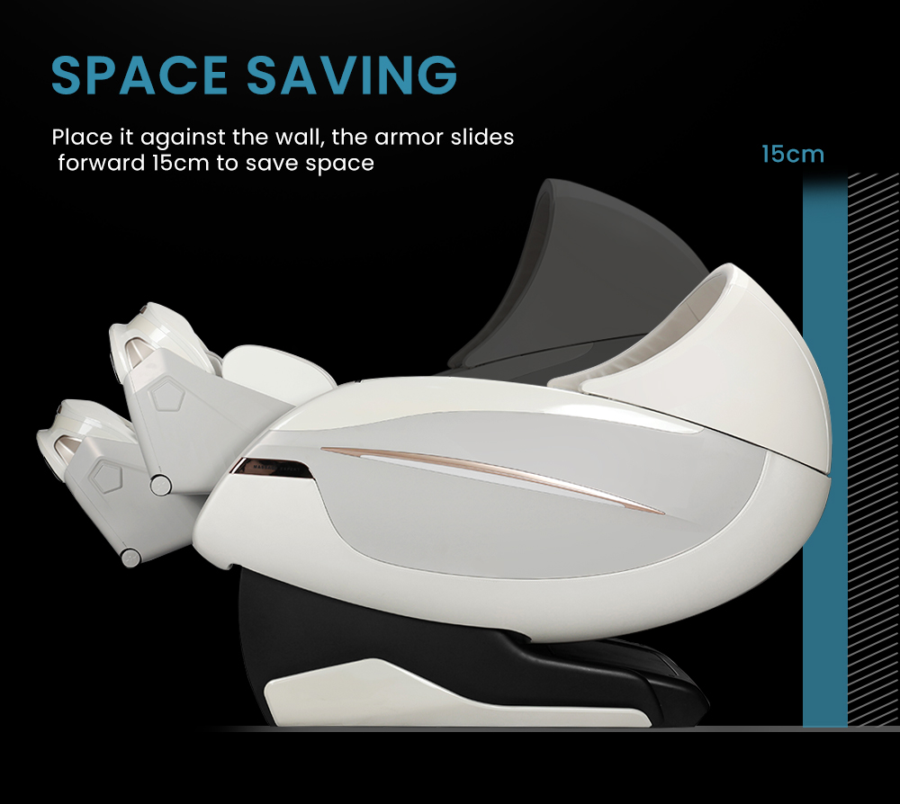 space saving massage chair