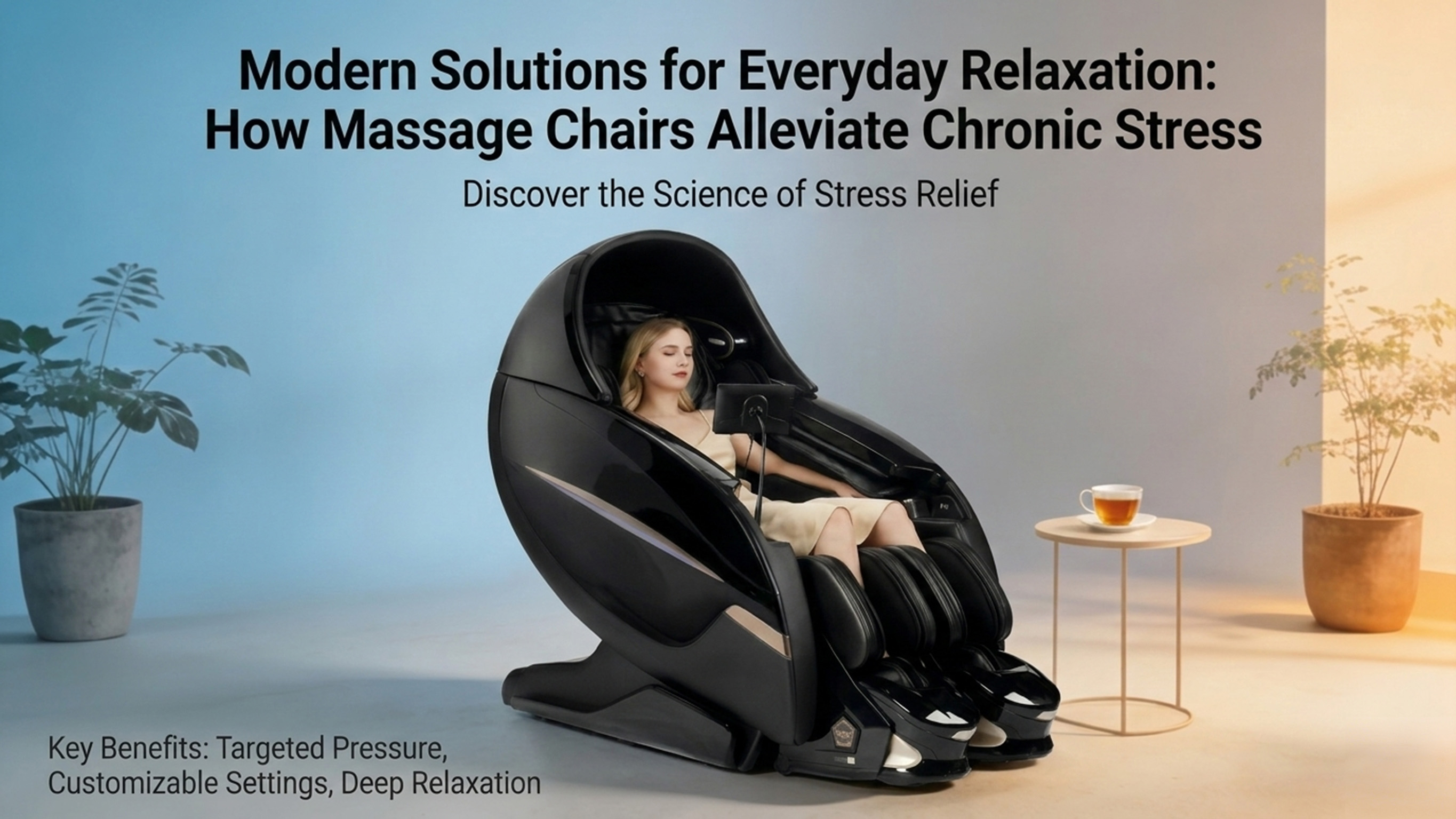 Modern Solutions for Everyday Relaxation: How Massage Chairs Alleviate Chronic Stress